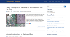Desktop Screenshot of circuitboardproblems.com
