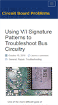 Mobile Screenshot of circuitboardproblems.com